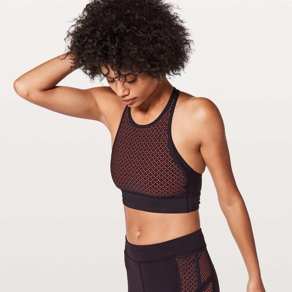 Lululemon get your peek on sports bra